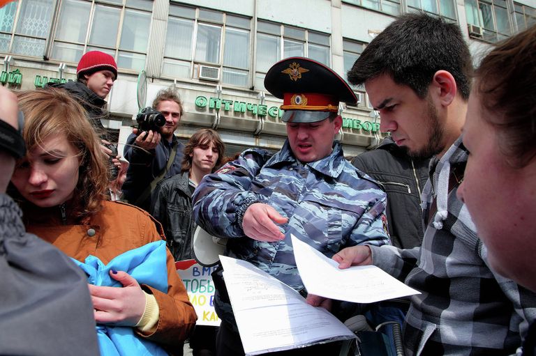 Монстрация в Новосибирске