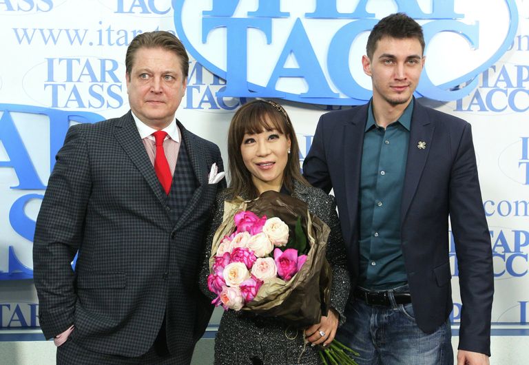 Александр Сладковский (слева), певица Суми Чо и Евгений Винтур-Ирверстаг