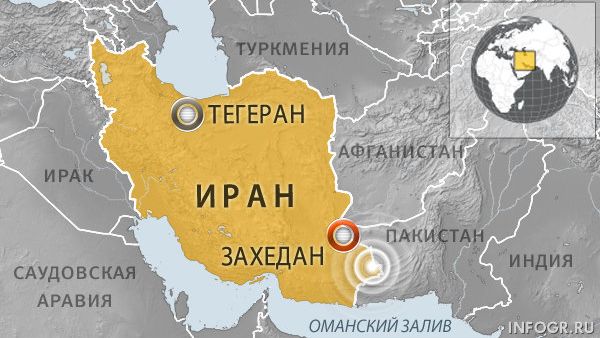 Карта Ирана - РИА Новости, 1920, 04.03.2026