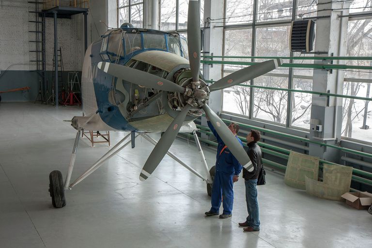 Модернизируемый Ан-2 на завершающем этапе Модернизируемый Ан-2 на завершающем этапе