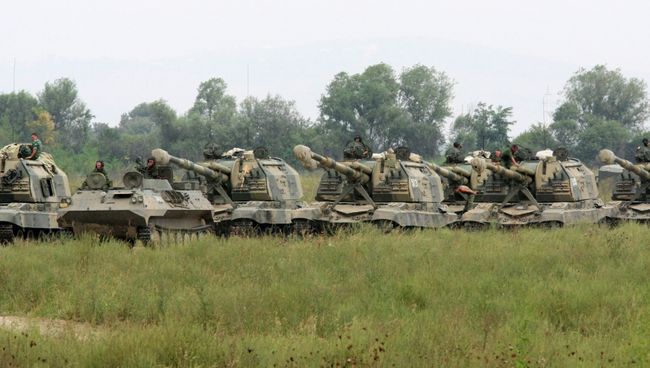 Тактические учения Сухопутных войск. Архивное фото