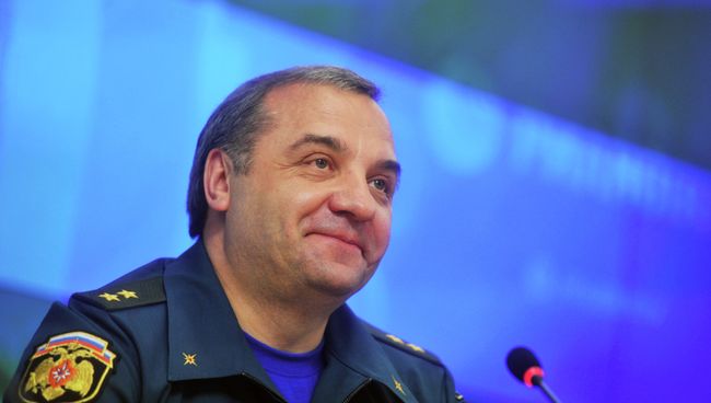 Глава МЧС РФ Владимир Пучков. Архивное фото
