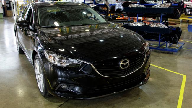 Mazda 6 на заводе Соллерс-Дальний Восток во Владивостоке. Архив. Mazda 6 на заводе Соллерс-Дальний Восток во Владивостоке. Архив.