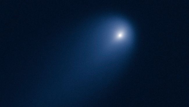 Комета ISON на снимке с космического телескопа Хаббл Комета ISON на снимке с космического телескопа Хаббл
