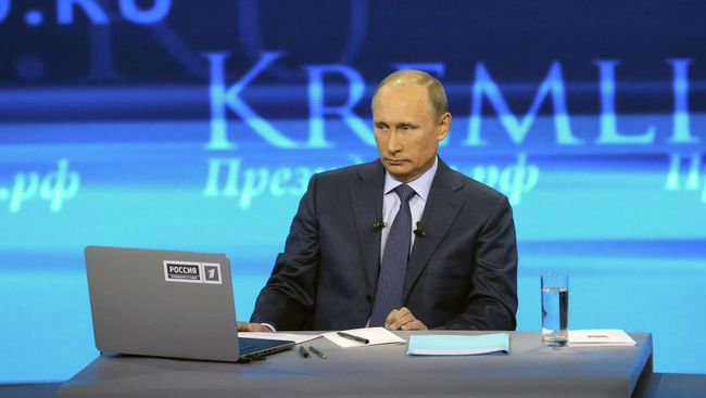 Прямая линия с Владимиром Путиным