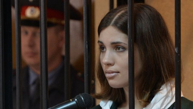 Участница панк-группы Pussy Riot Надежда Толоконникова, архивное фото