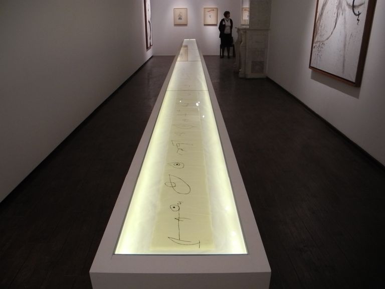 Работа каталонского художника Хуана Миро. Без названия, 1972 год