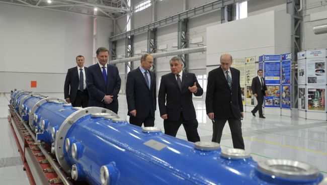 Рабочая поездка Владимира Путина в Северо-Западный федеральный округ