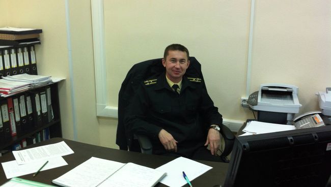 Главнначальник службы поисковых и аварийно-спасательных работ ВМФ капитан первого ранга Дамир Шайхутдинов, архивное фотоый военный водолаз России Дамир Шайхутдинов