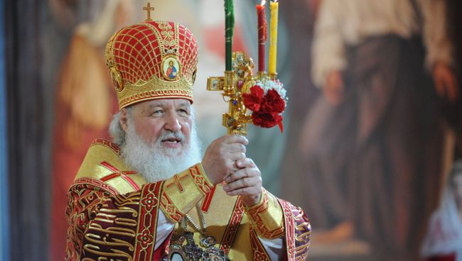 Патриарх Московский и Всея Руси Кирилл. Архивное фото Патриарх Московский и Всея Руси Кирилл. Архивное фото