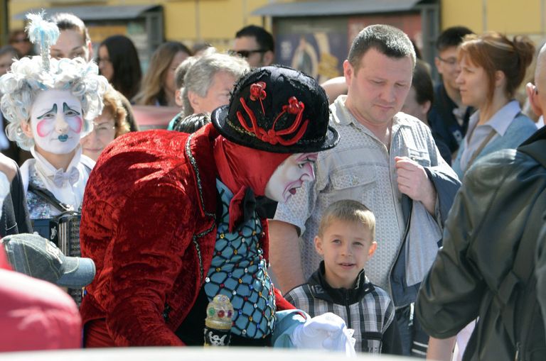 Цирк дю Солейль в Петербурге