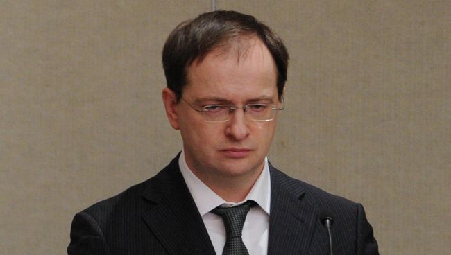 Министр культуры РФ Владимир Мединский