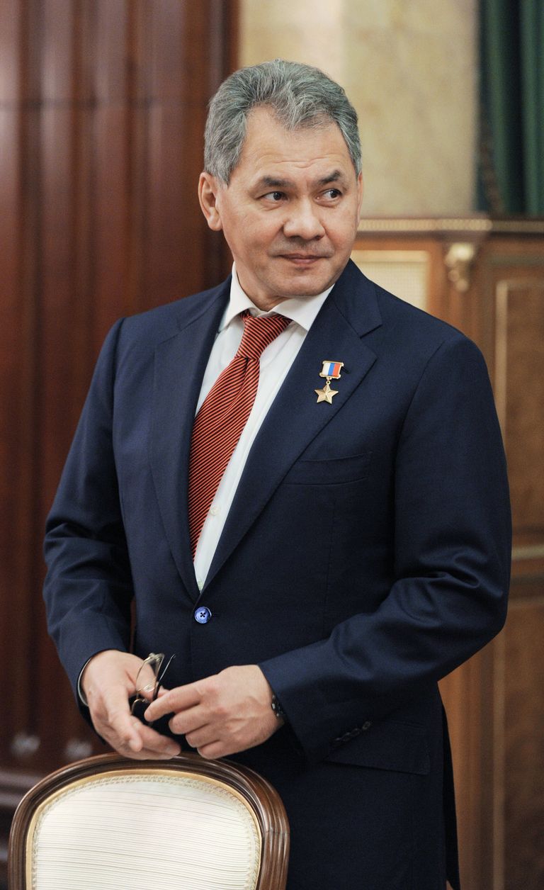 Министр обороны РФ Сергей Шойгу Министр обороны РФ Сергей Шойгу