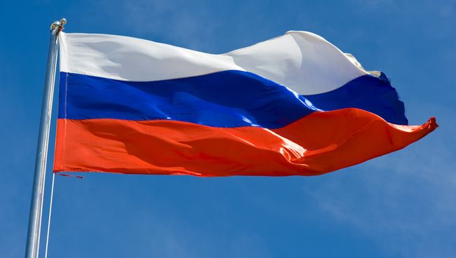 Флаг России. Архивное фото Флаг России. Архивное фото