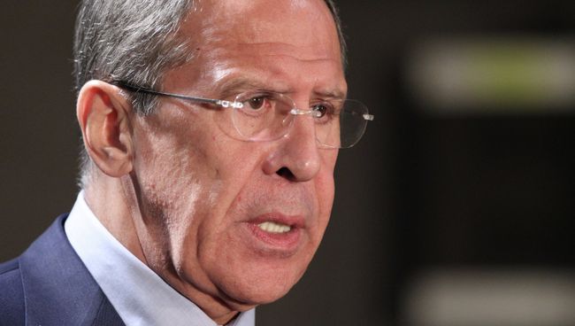 Министр иностранных дел РФ Сергей Лавров