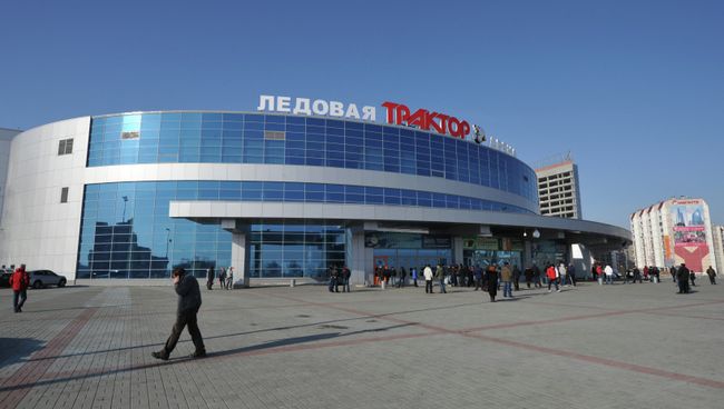 Ледовая Арена Трактор в Челябинске. Архивное фото Ледовая Арена Трактор в Челябинске. Архивное фото