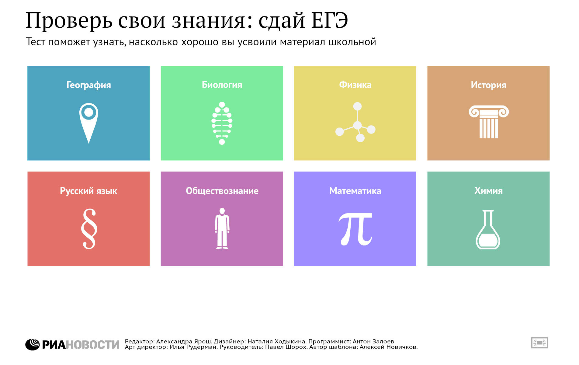 Проверь свои знания: сдай ЕГЭ