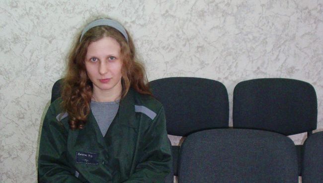 Мария Алехина в исправительной колонии №28 в городе Березники. Архив