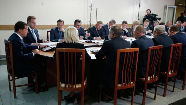 Рабочая поездка Д.Медведева в Рязанскую область