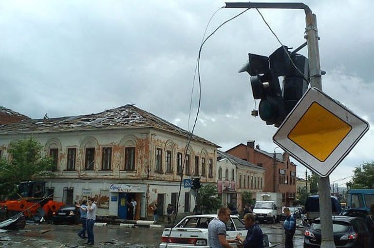 Последствия сильного ветра в Тульской области Последствия сильного ветра в Тульской области