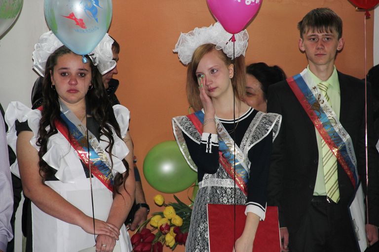 На празднике многие не могли сдержать слез