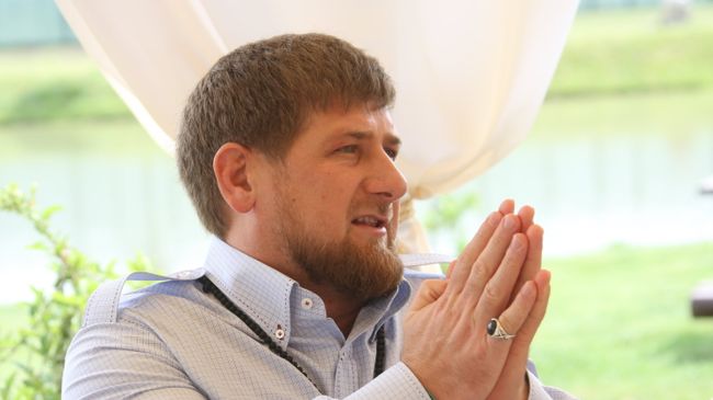 Глава Чечни Рамзан Кадыров, архивная фотография Глава Чечни Рамзан Кадыров, архивная фотография