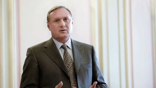 Лидер парламентской фракции правящей Партии регионов Александр Ефремов. Архив