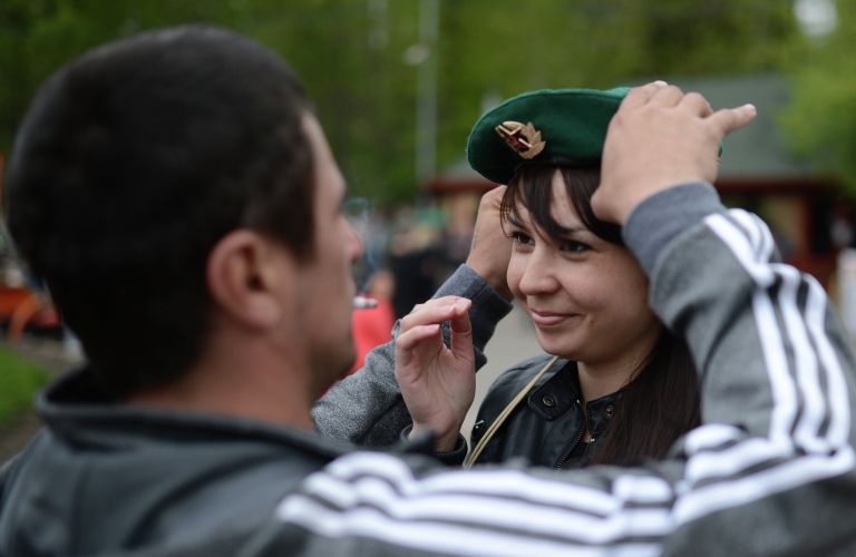 Празднование Дня Пограничных войск в Новосибирске Празднование Дня Пограничных войск в Новосибирске