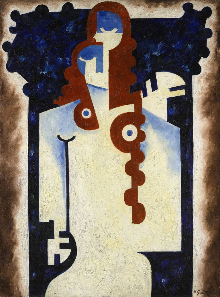 Наталия Гончарова. Femme Cubiste Наталия Гончарова. Femme Cubiste
