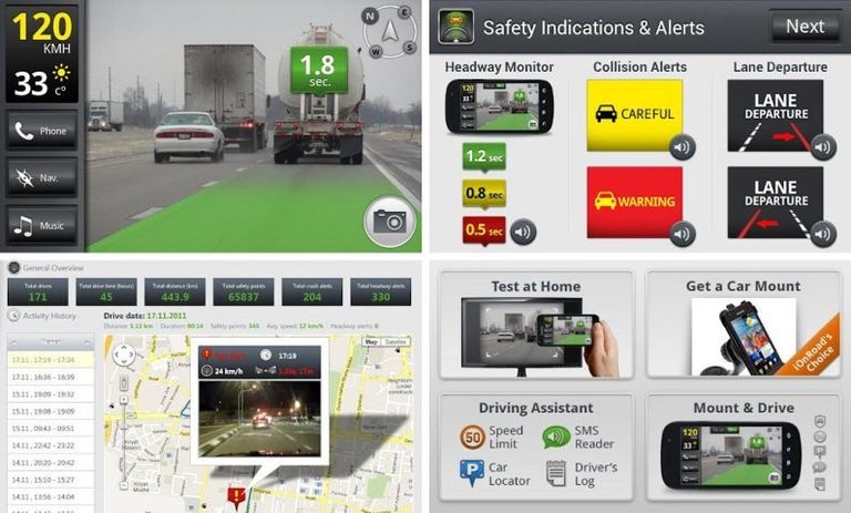 Скриншоты iOnRoad Скриншоты iOnRoad