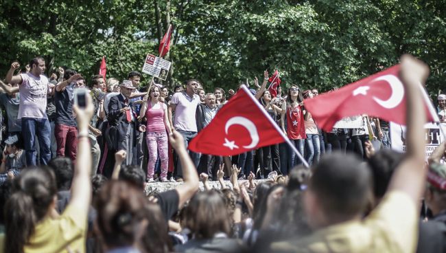 Акции протеста в Турции Акции протеста в Турции