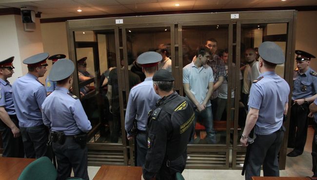 Заседание суда по делу о беспорядках на Болотной площади Заседание суда по делу о беспорядках на Болотной площади