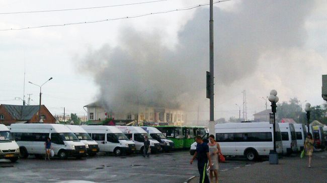 Пожар в Сергиевом Посаде Пожар в Сергиевом Посаде