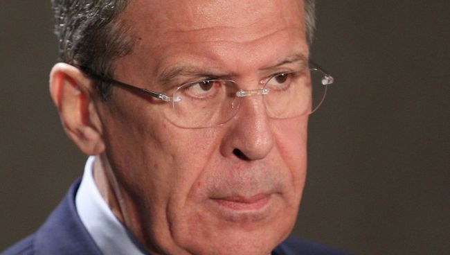 Министр иностранных дел РФ Сергей Лавров, архивное фото