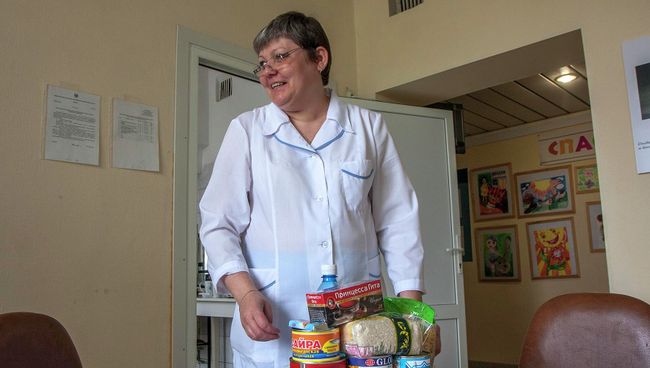 Продуктовый набор для донора Продуктовый набор для донора