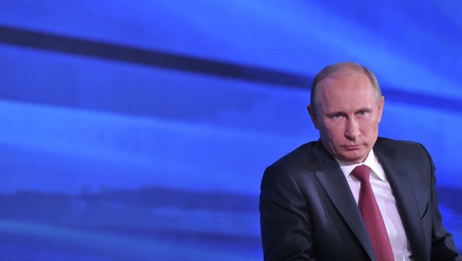 Владимир Путин. Архивное фото