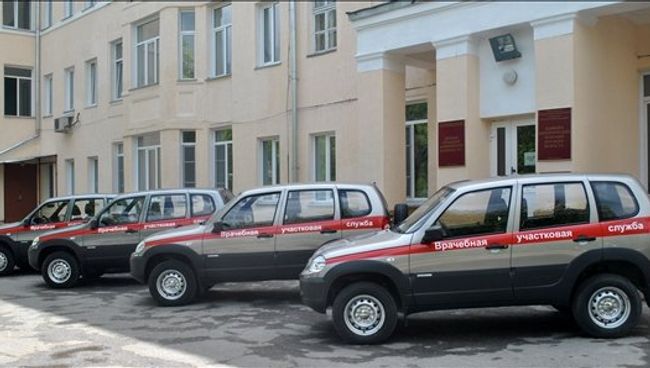 Автомобиль Нива Шевроле для участковых врачей Новосибирска Автомобиль Нива Шевроле для участковых врачей Новосибирска