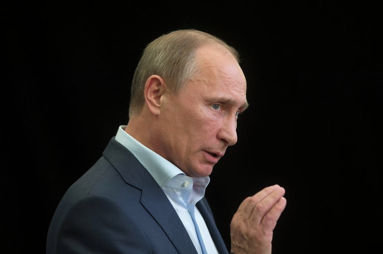 Пресс-конференция В.Путина в рамках саммита G8