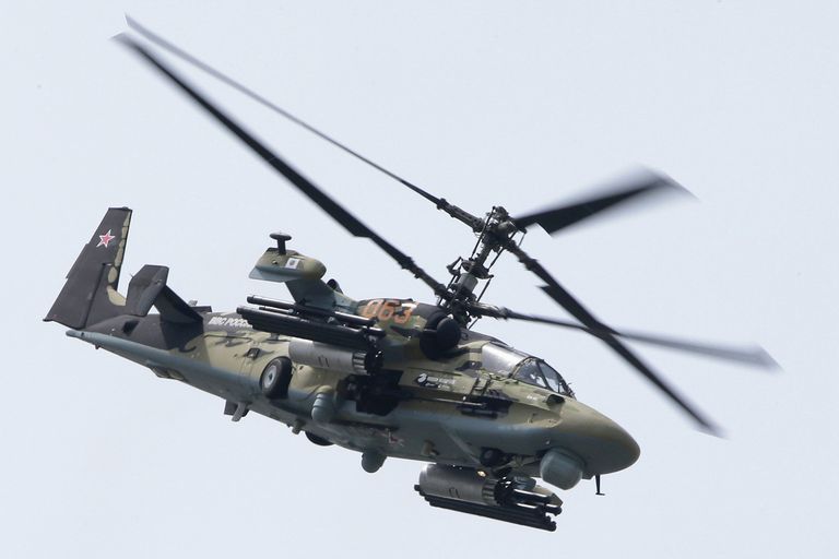 Разведывательно‑ударный вертолет Ка‑52 Аллигатор Разведывательно‑ударный вертолет Ка‑52 Аллигатор