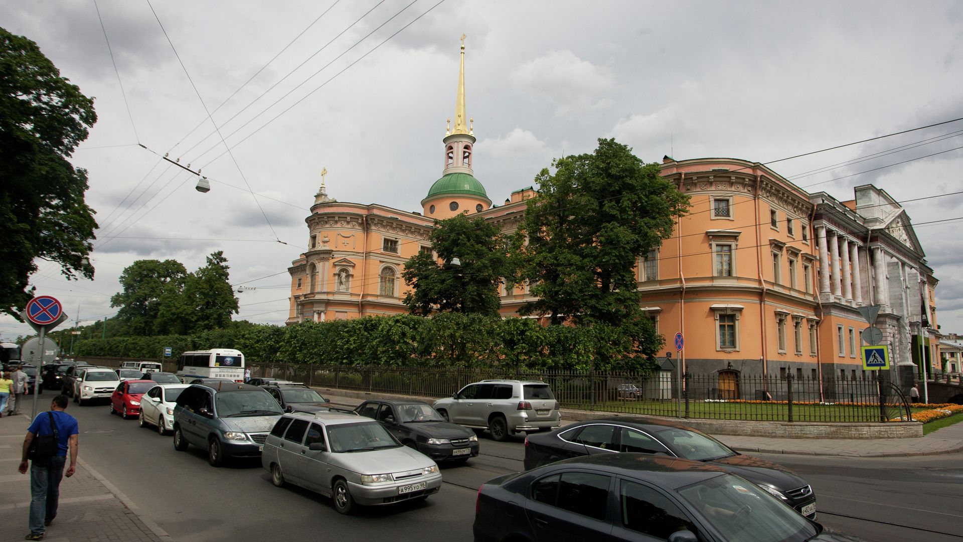 Михайловский замок в Петербурге - РИА Новости, 1920, 07.06.2022
