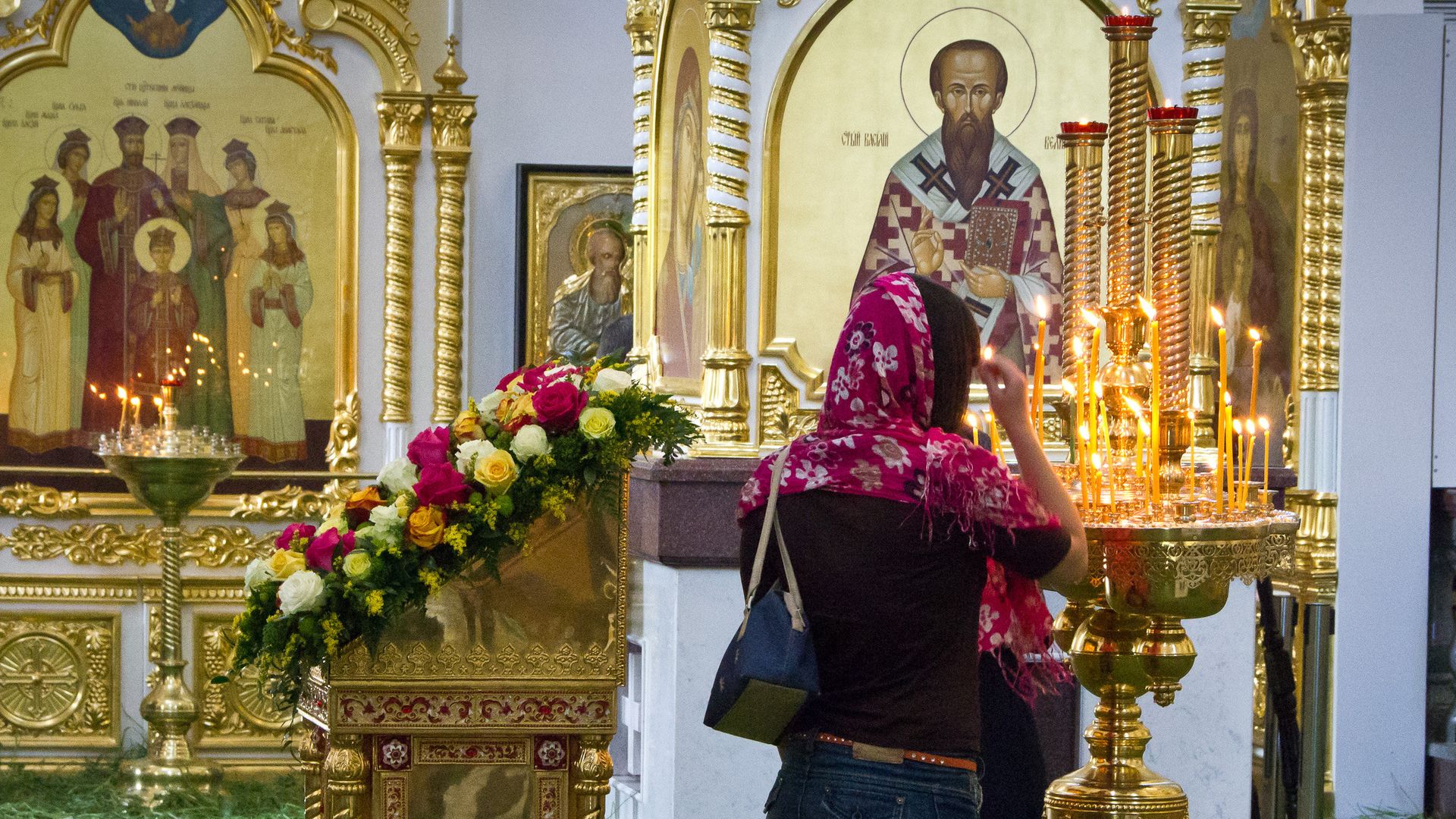 Святая Троица в Приморье - в живом наряде берез и цветов Святая Троица в Приморье - в живом наряде берез и цветов - РИА Новости, 1920, 20.06.2021