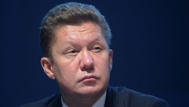 Председатель правления ОАО Газпром Алексей Миллер. Архивное фото