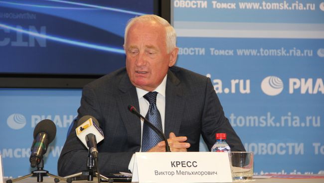 Сенатор от Томской области Виктор Кресс Сенатор от Томской области Виктор Кресс
