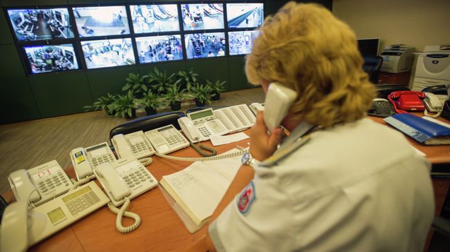 Работа ситуационного центра московского метрополитена