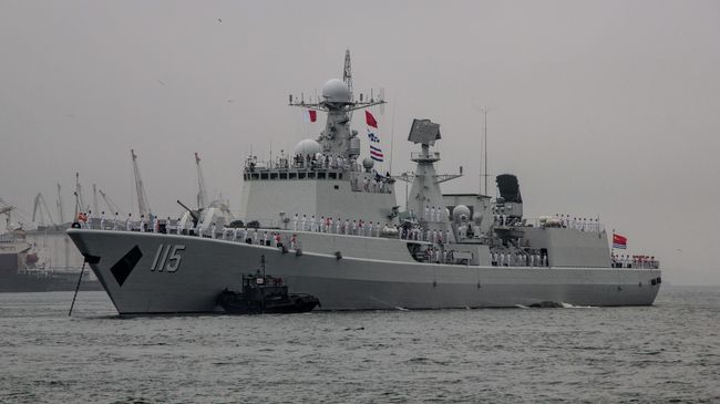 Встреча кораблей ВМФ Китая во Владивостоке Встреча кораблей ВМФ Китая во Владивостоке