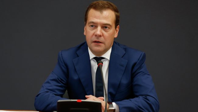 Председатель правительства РФ Дмитрий Медведев. Архив