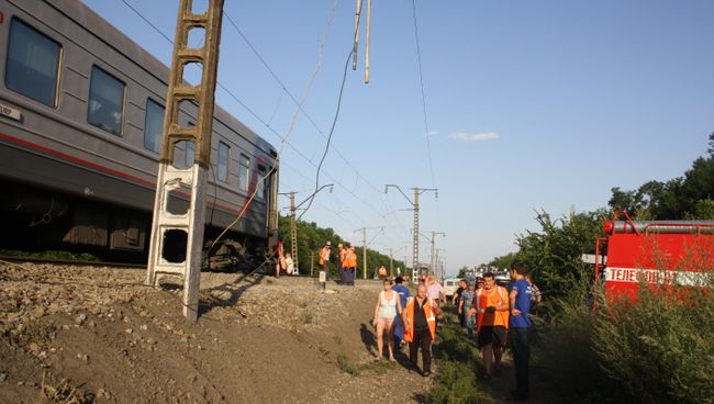 Крушение поезда на Кубани Крушение поезда на Кубани