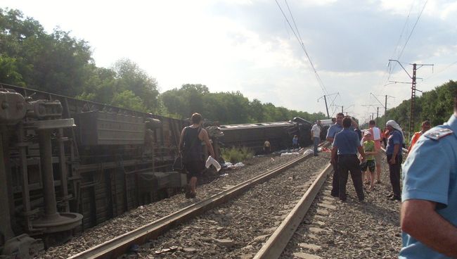 Крушение поезда на Кубани Крушение поезда на Кубани