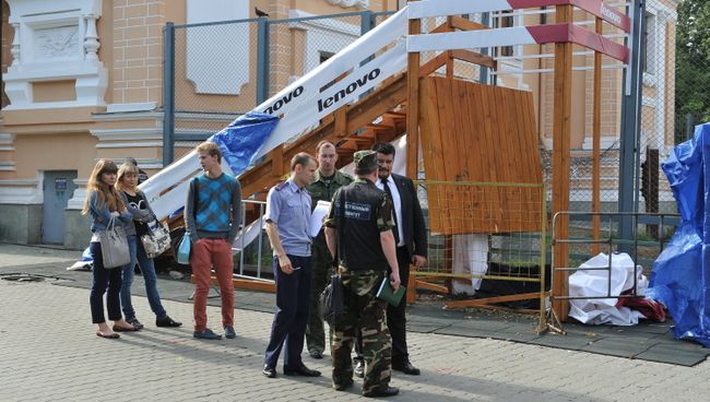 В Московском зоопарке рухнул помост, есть пострадавшие