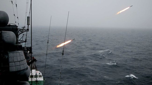 Ракетно-боевая установка на крейсере Варяг